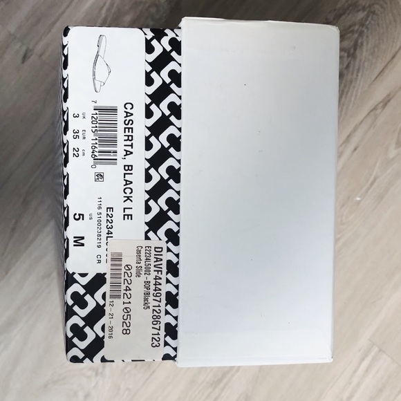 NWB Diane von Furstenberg Caserta Slides - Picture 9 of 9